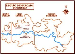 Figura 1. A RDD e as suas 3 sub-regiões. (Fonte: http://www.ivdp.pt/pagina.asp?codpag=16&codseccao=4&idioma=0).