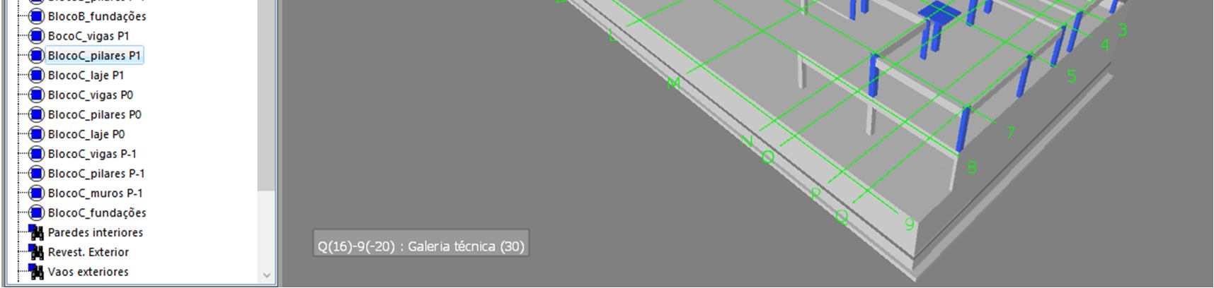 Esta decomposição de um elemento nos seus componentes constitutivos é feita no separador Modify em create parts.