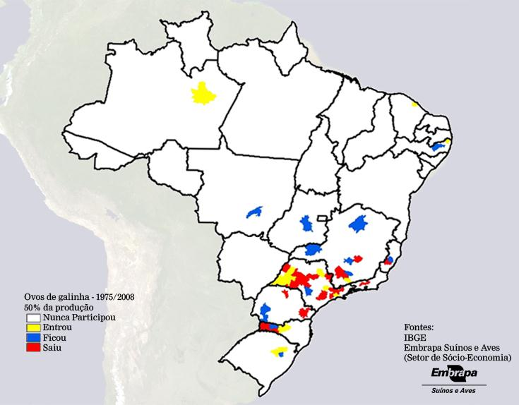 Distribuição Espacial: Produção de