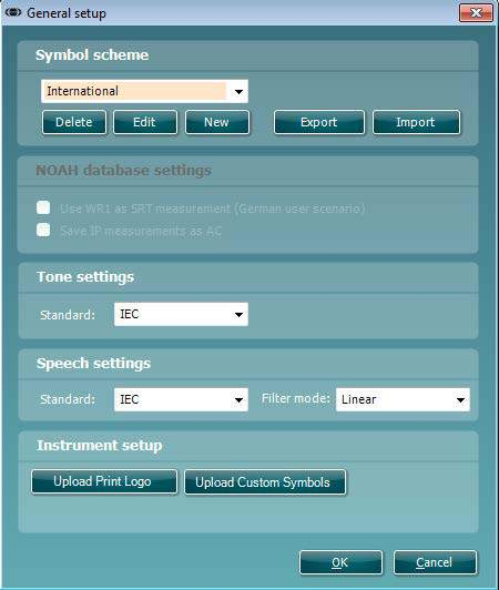 Diagnostics Suite instruções de utilização - BRPT Página 9 Instrumento controlado por PC: Desmarque esta opção se você deseja executar o AC40/AD629/AD226 como um audiômetro independente (ou seja, não