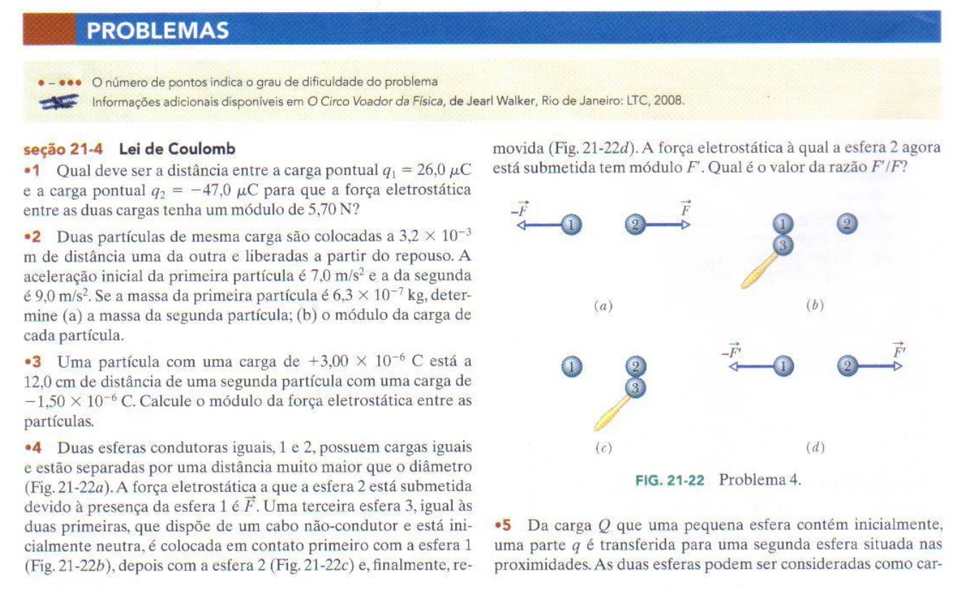 páginas 16 e 17 do PLT 709 8a. edição. Respostas: 1. 1,40 m 2. a) kg b) C 3.