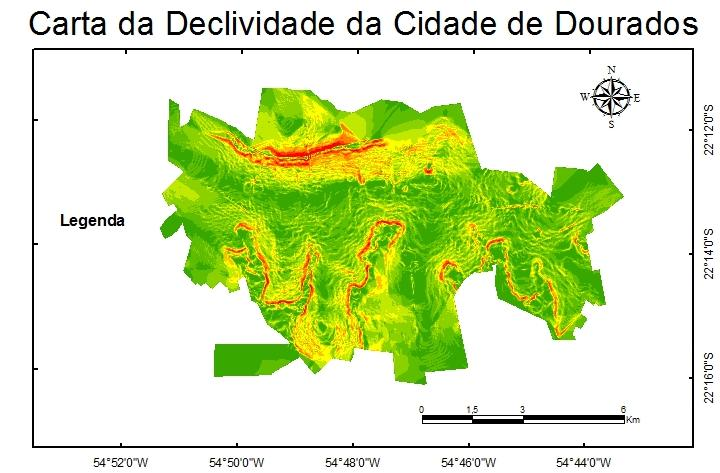 A cota da elevação mais baixa corresponde à altitude de 373,8m, enquanto que a mais elevada equivale a 469m (Figura 4).