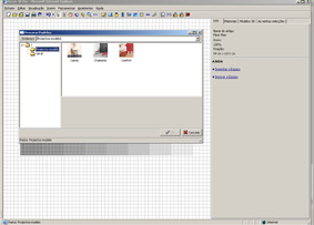 1 - DESENHAR O SEU ESPAÇO Quando se entra no programa Recer3D ( Versão Profissional e Versão Recer), o fundo de base é: Para se desenhar a planta, existem 3 formas: Projectos Modelos (
