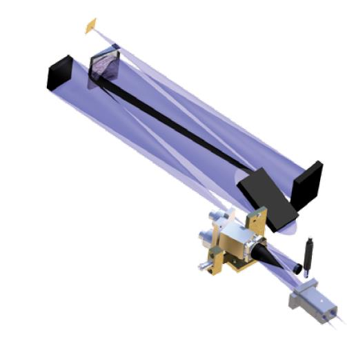 Sistema Óptico de Alta Energia e Desempenho O sistema óptico redesenhado de alta energia e alta resolução, é completado com um avançado detector CMOS de grandes dimensões, possibilitando análise FSA.