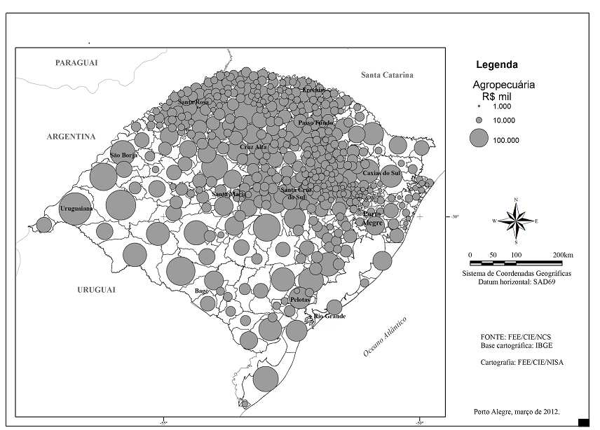 18 Vinícius Dias Fantinel; Carolina Agranonik Mapa 3 Produto Interno Bruto (PIB), por