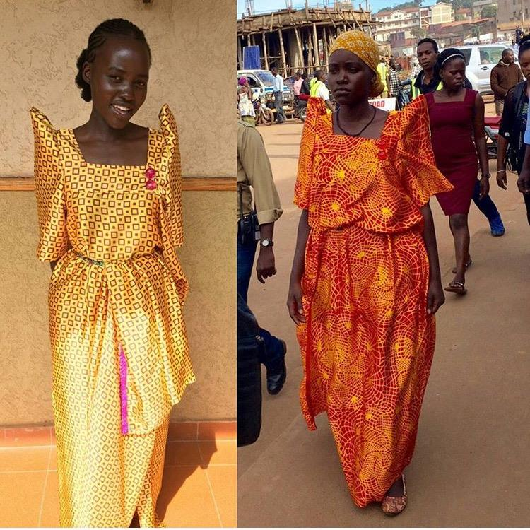 Tradição e costumes As africanas vêem uma roupa de griffe e copiam o modelo, levam ao costureiro, e, se necessário elas adaptam a roupa ao próprio gosto.