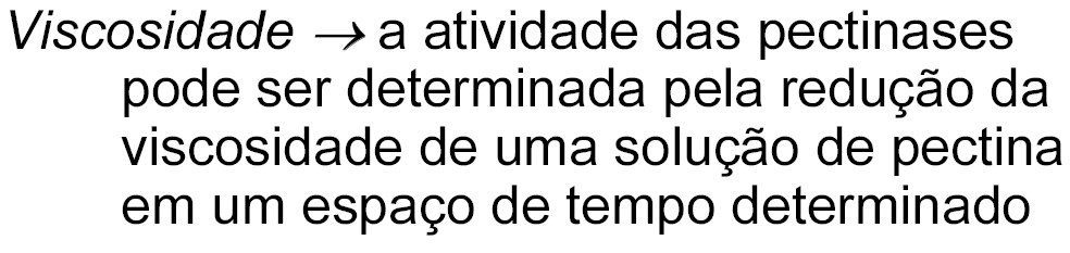 Formas específicas de expressar a atividade de uma enzima ou unidade Soxhlet/ ml, é