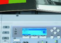 Centro de comunicações compacto Novos complementos à gama infotec IS 2416, o IS 2416F é um copiador digital e fax de papel comum, ao passo que a IS 2416FPS combina a funcionalidade de cópia e fax com