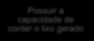 (humana e animal) de forma a assegurar as condições sanitárias e de operação adequadas.