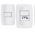 INTERRUPTOR EMBUTIR BRANCO 151579 1TECLA+TOMADA BRANCO 10A 152094 1TECLA+TOMADA BRANCO 20A