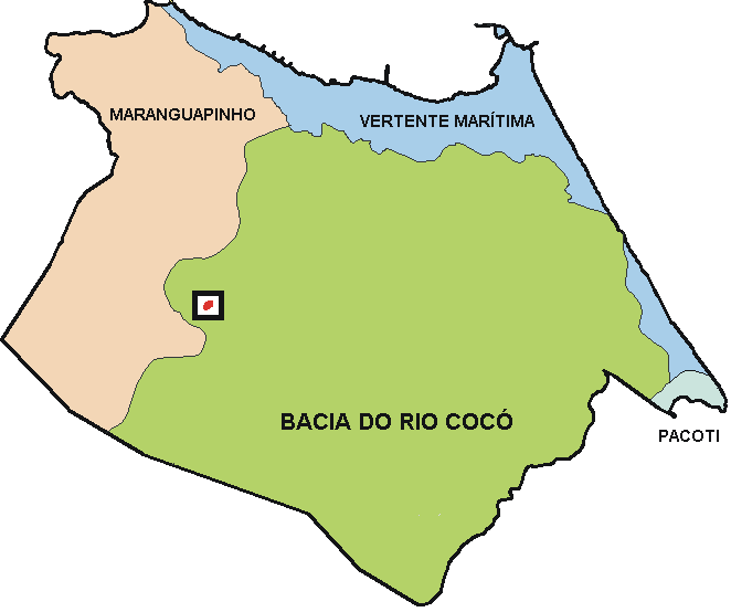 Fonte: Adaptado de Google Earth, 21. Figura 1: Vista aérea e localização do Parque Ecológico da Lagoa da Maraponga 3.