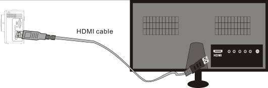 Conectar a HDTV Conecte a câmara a HDTV através de cabo HDMI (opcional).