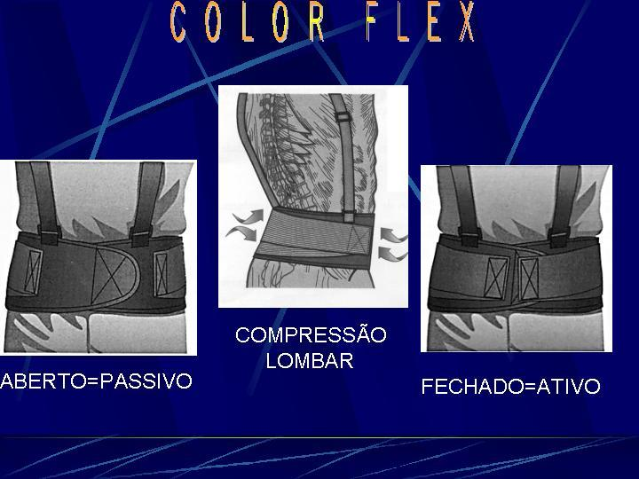COMENTARIOS: Um dos dispositivos que podem ser introduzidos é o cinto abdominal lombar FLEXÌVEL.