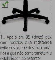 Dois modelos básicos de altura dos assentos: checkouts mais baixos ou mais altos, respectivamente para alturas 54 a 74 cm e de 70 a 110 cm, em relação ao solo.