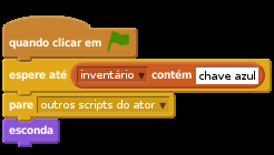 Adicione código para a sua porta, assim ela será visível apenas na sala 3.