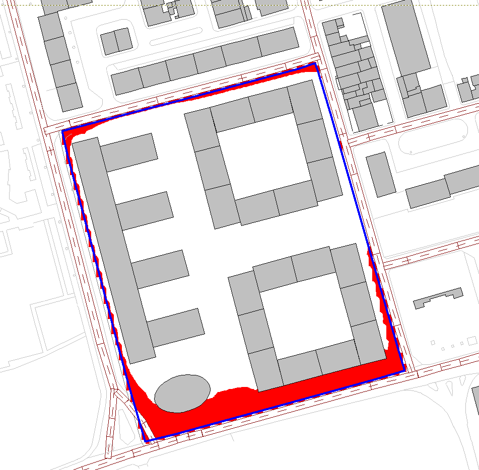 A) INDICADOR L DEN Mapa de Ruído do Plano de