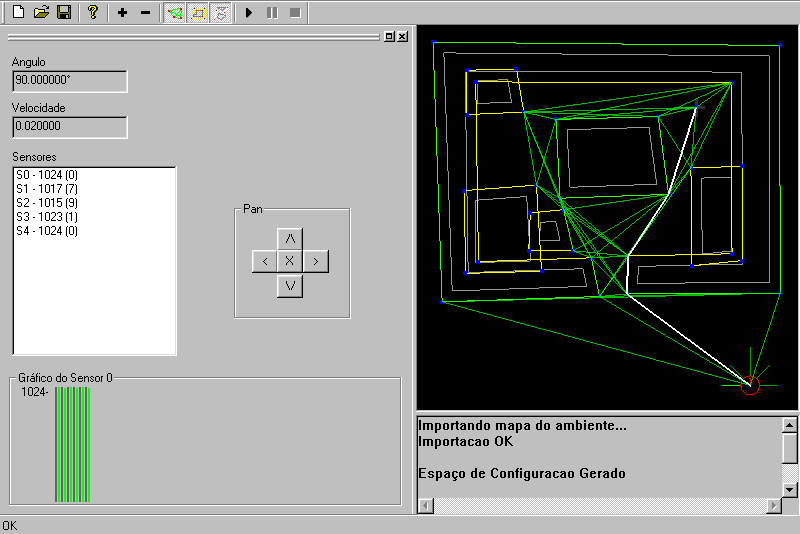 br/robotica/ I para Jogos Labirinto: Busca Heurística Mapa da Geometria do mbiente: Grafo de Visibilidade + Caminho Ótimo (ijkstra) Jogos: Grafo de Visibilidade Pré-calculado