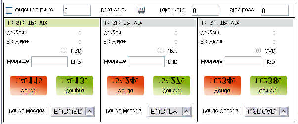 3.2 Menu geral de saldo A área no canto superior direito do MYFX, que tem no topo o seu número de conta, tem os seguintes indicadores: Margem: Valor indicado em tempo real da margem que tem