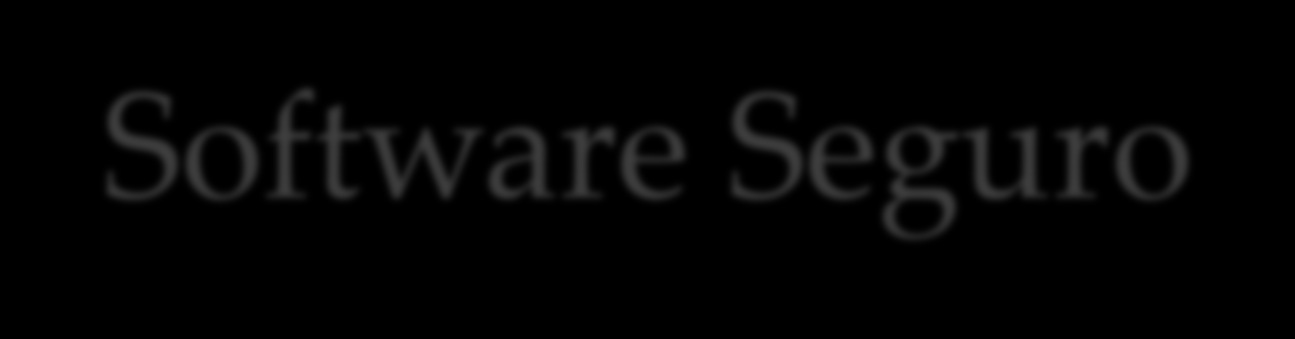 3 Rs: Reliability. Características d Sftware Segur O sftware funcina cm esperad. Resiliency.