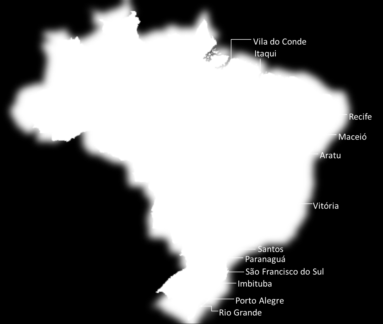 { 6 PORTOS SOB PRESSÃO Consumo de fertilizantes - Brasil Participação das importações de fertilizantes por porto (%) 60% destinado à safra de verão de grãos { 7% 2% Importação de fertilizantes Portos