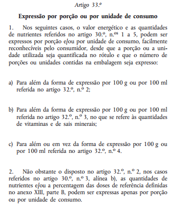 3. Regulamento (UE) N.º 1169/2011 Regulamento (UE) N.