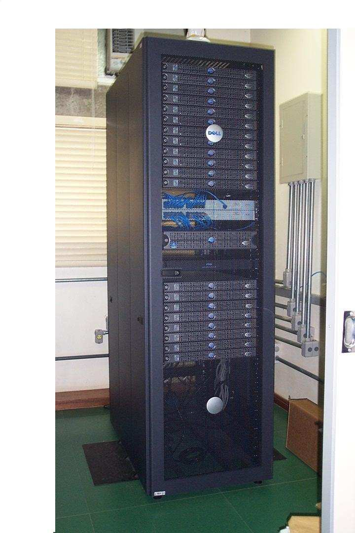 UFRGS Cluster Dell (Labtec) 20 nós dual PIII, fast Ethernet Máquinas híbridas Misturam memória