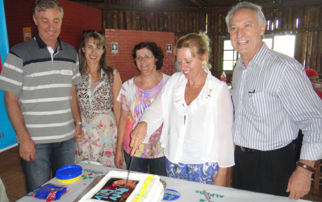 vice-presidente, companheiro Régis, Rotary Club Soledade Novos Tempos, mentor do evento, Rotaract Club de Soledade, Interact Club de Flores da Cunha, Interact Club de Lajeado Integração,representante