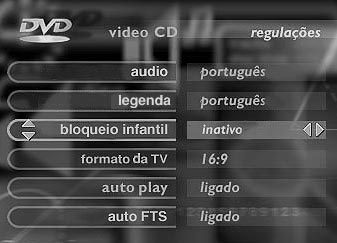 Utilize esta regulação para personalizar a posição da imagem do seu televisor, fazendo-a desfilar para a esquerda ou para a direita.