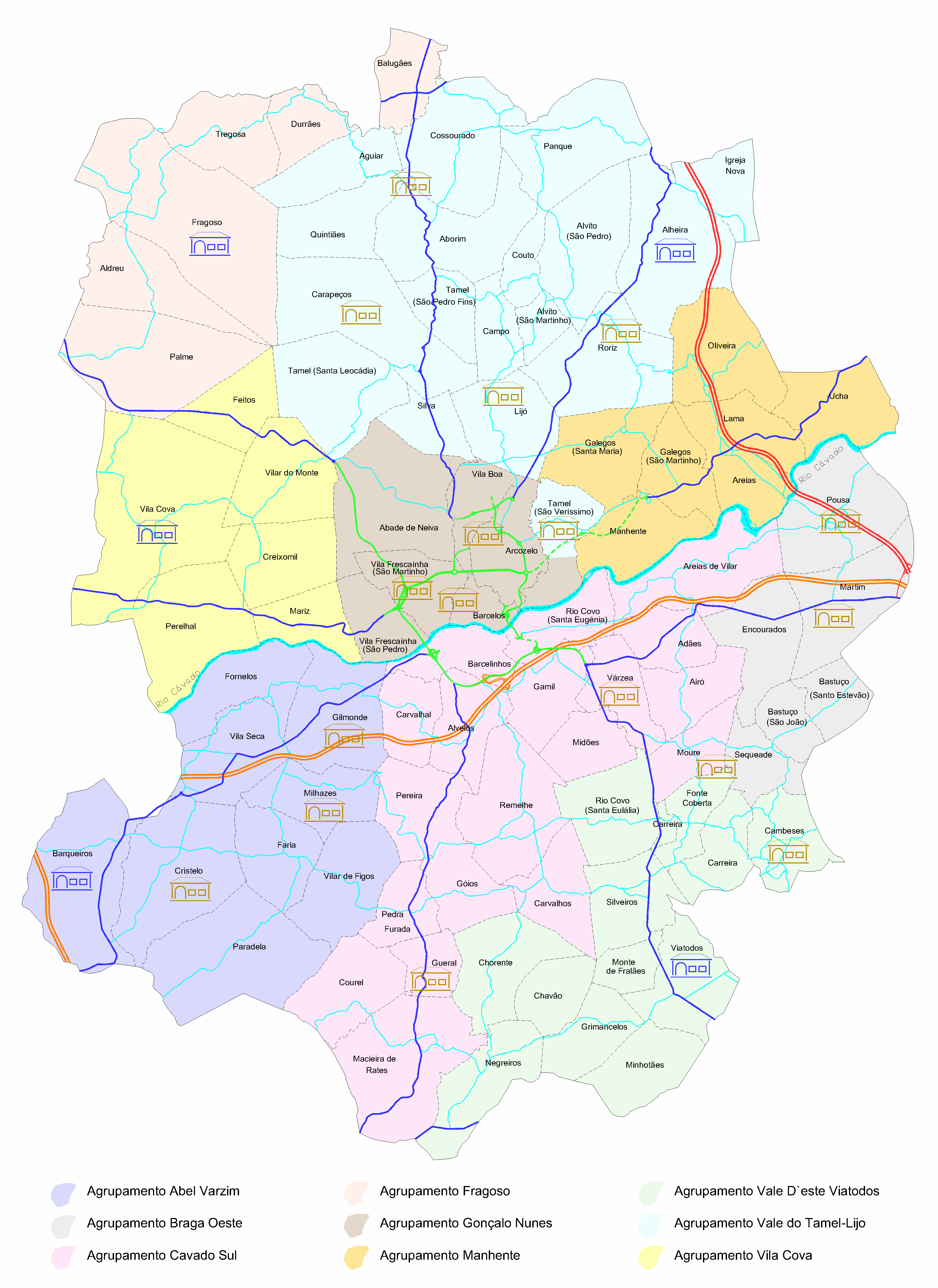 Ilustração 2: Mapa da Localização dos