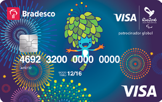 Mascotes olímpicos viram cartão em ação de Visa e Bradesco POR ADALBERTO LEISTER FILHO A Visa e o Bradesco, patrocinadores dos Jogos do Rio 2016, lançaram cartões pré-pagos temáticos da Olimpíada na