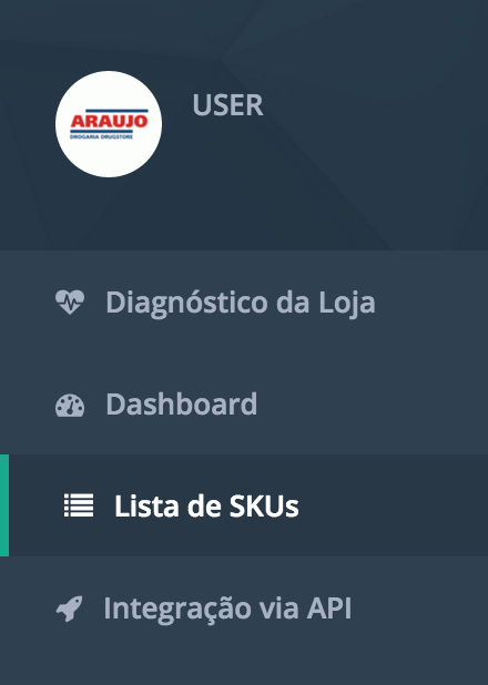 4. LISTA DE SKUS DISPONÍVEIS Para localizar um determinado SKU e acessar seu conteúdo para download, o usuário deve acessar a tela de Lista