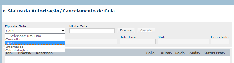 Imprimir a guia deve ser assinada pelo beneficiário e pelo profissional de saúde.