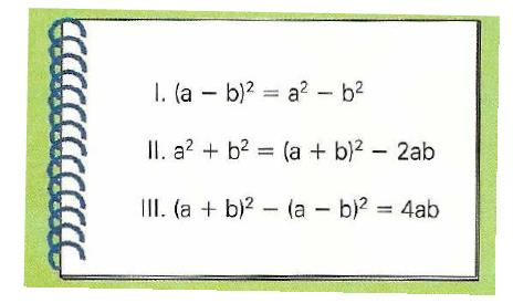 COLÉGIO MCHDO DE SSIS Disipli MTEMÁTIC Professor TLI RETZLFF Turm 8 o ( ) ( )B ( )C Dt / / Pupilo ssoie igule um s firmções esreveo o símolo romo orrespoete I ( + ) = + + II ( ) = + III ( + ) ( ) = )