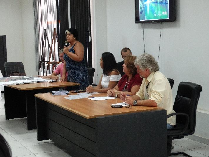 Figura 8. Diretório do Comitê da Bacia Hidrográfica do Médio Paraíba do Sul em reunião Plenária realizada no Parque da Saudade, Barra Mansa RJ. 4.1.