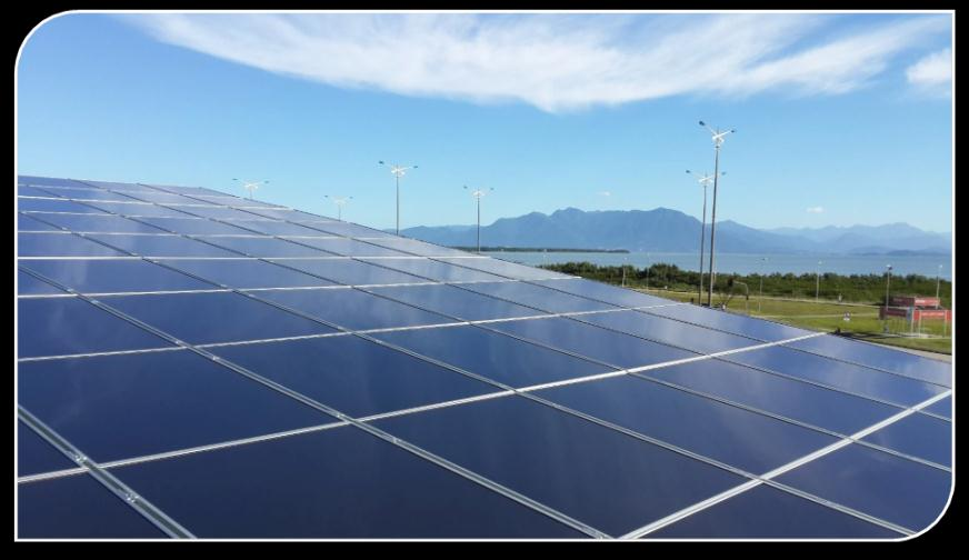 PROJETO EM DESENVOLVIMENTO: geração solar distribuída Descrição do projeto Em 2016, a EBE passou a atuar no segmento de geração distribuída fotovoltaica ao