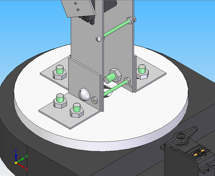 sendo uma junta rotaconal na base e duas juntas no braço do robô Este tpo de robô é muto versátl quando se trata de seu espaço de trabalho alcançável Em um modelo teórco, um robô desse tpo alcança