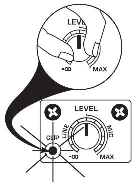 5) Toque sua fonte de áudio ou caixa acústica ou ainda fale no seu microfone em um nível normal a alto.