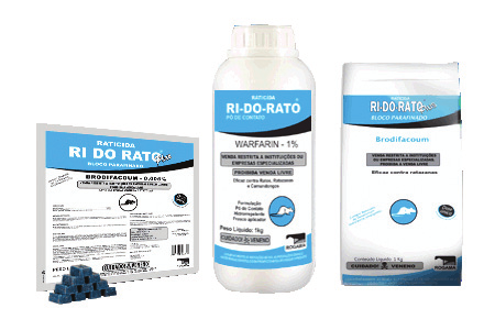 RIGON PELLETS É um raticida anticoagulante à base de Brodifacoum altamente atrativo, efetivo no controle de ratos, ratazanas e
