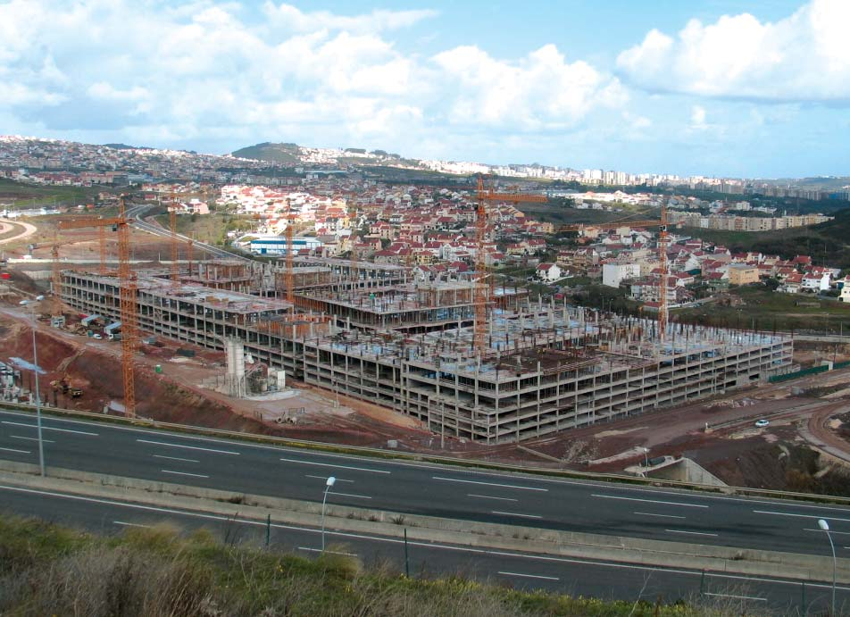 Dolce Vita Tejo Lisbonne - Portugal Construction de ce projet en