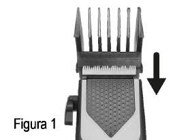 3 - FUNÇÕES DO PRODUTO Ajuste fino de altura do corte Permite pequenas variações na altura do corte ex.: corte 0 mais alto ou mais baixo.