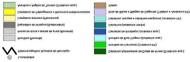 1 Enquadramento litoestratigráfico do