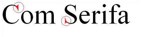 Letra serifada Em uma definição resumida, serifa é a haste perpendicular que finaliza os principais traços de algumas letras.