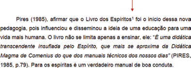 Unidade II Notas de rodapé No decorrer da escrita de um texto acadêmico, o autor/aluno pode deparar se com a necessidade de complementar um conteúdo ou uma ideia que mereça destaque.