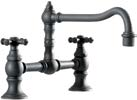 hole widespread kitchen tap with swivel spout and side spray X17 619 7-7/8 2-3/8 7/8 4-7/16 83 29 32990EDQxxx par torneiras de coluna