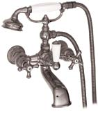 31707EDHxxx misturadora de banho/duche exposta + chuveiro manual Q/F exposed bath/shower mixer + hand shower H/C X17 4,5 Kg