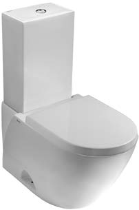 Techno C1 Design Carlos Aguiar 4,53 ll 4,55 ll 845 1060230040C sanita compacta saida DUAL com excêntrico monobloc water closet DUAL outlet with conection pipe 35,5 Kg.