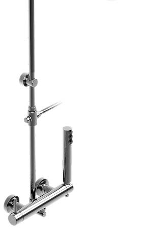 32436TT-xxx monocomando de duche exposto, 2 saídas - chuveiro fixo e manual wall mounted shower mixer, 2