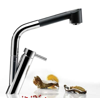 cruzeta/cross misturadora com bica giratória ajustável em comprimento 2 holes wall mixer with swivel and extendable spout 4,7 Kg 280 32450TH-xxx monocomando de cozinha com bica