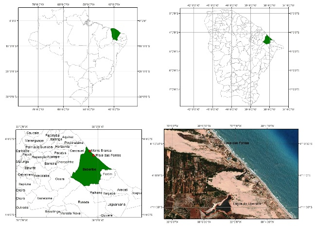 Localização da área de