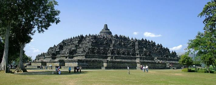 Proporção Áurea em Borobudur (templo hinduísta construído no